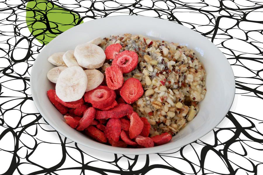 Porridge „Peru grüßt Österreich“
