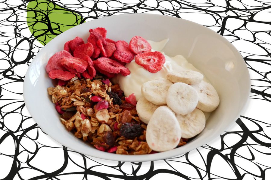 Granola-Joghurt Frühstück